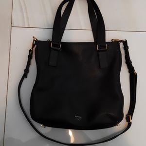 Fossil Black leather purse